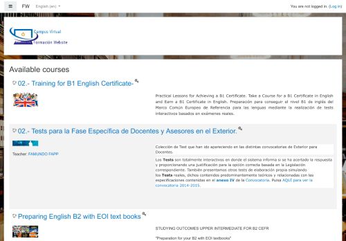 campus cursos homologados formación website